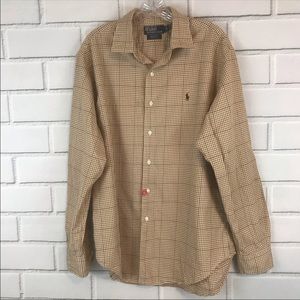 Polo Ralph Lauren Faux Suede Elbow Patches  Shirt